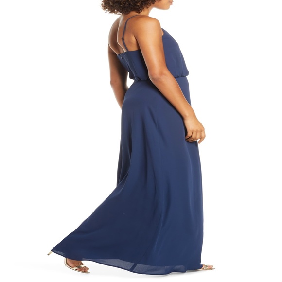 [WAYF] The Savannah Blouson Chiffon Gown - Picture 3 of 4